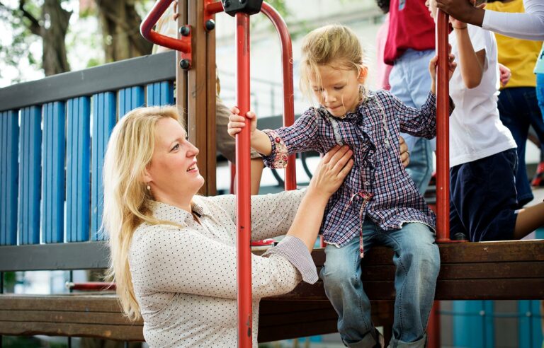 Physische Belastung – Erzieherin