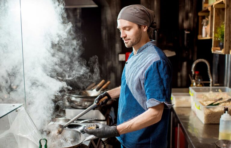 Physische Belastung – Gastronomie