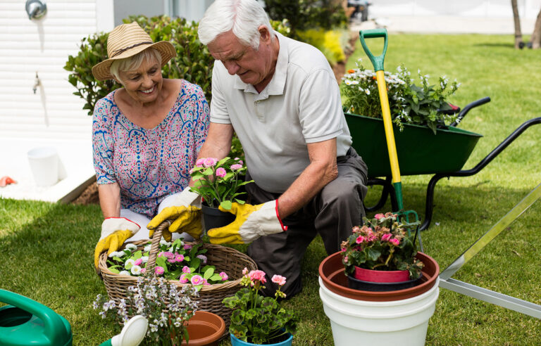 Menschen im Alter von 70+