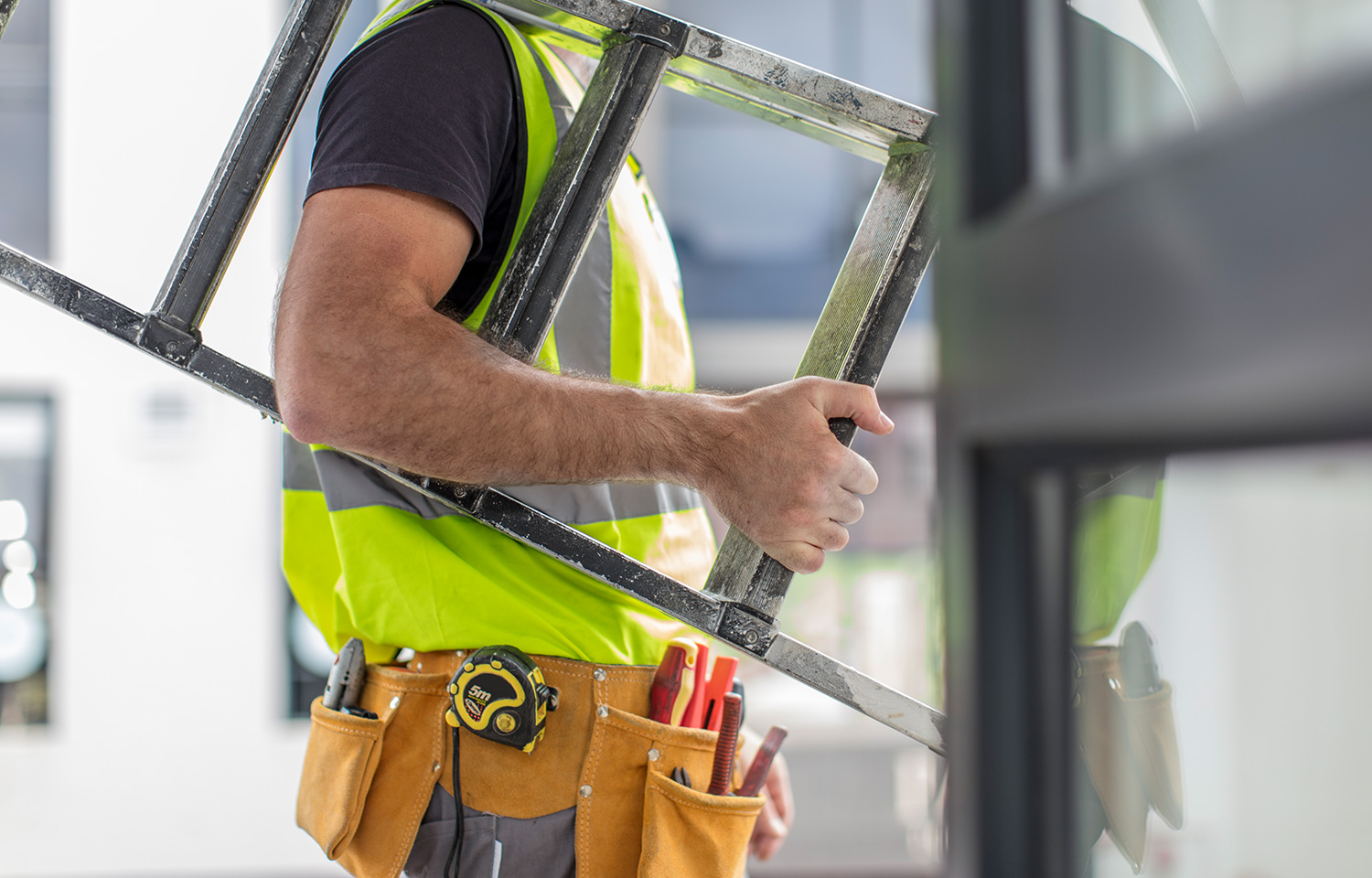 Körperlicher Einsatz im Handwerk